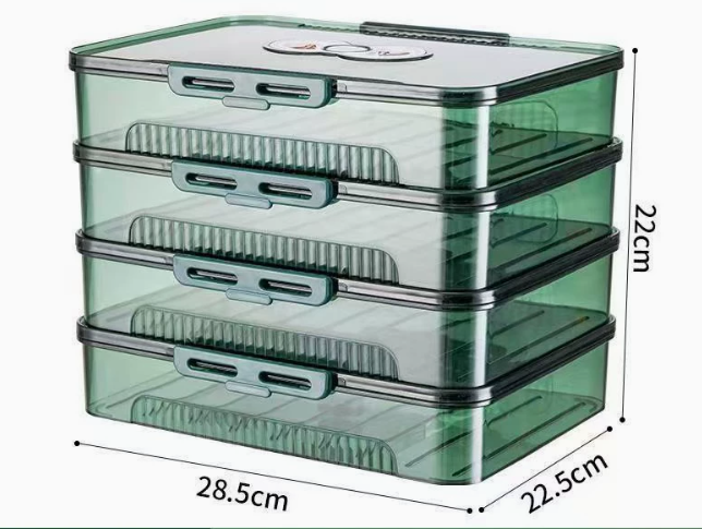 Caja Transparente para Almacenamiento de comida