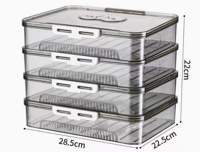 Caja Transparente para Almacenamiento de comida