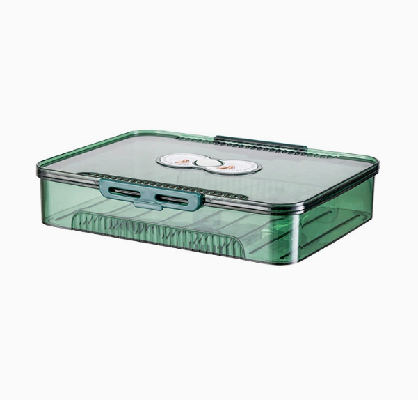 Caja Transparente para Almacenamiento de comida