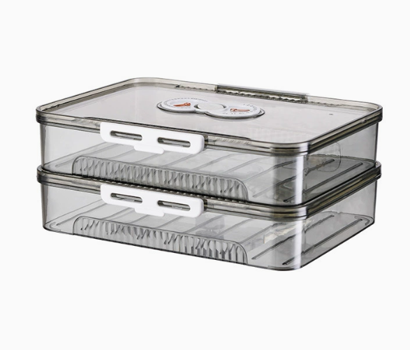 Caja Transparente para Almacenamiento de comida