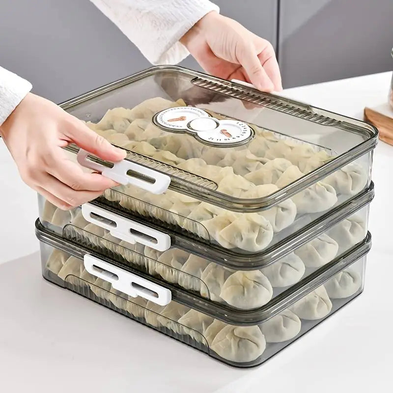 Caja Transparente para Almacenamiento de comida
