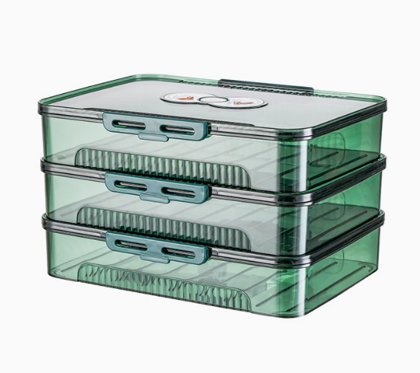 Caja Transparente para Almacenamiento de comida