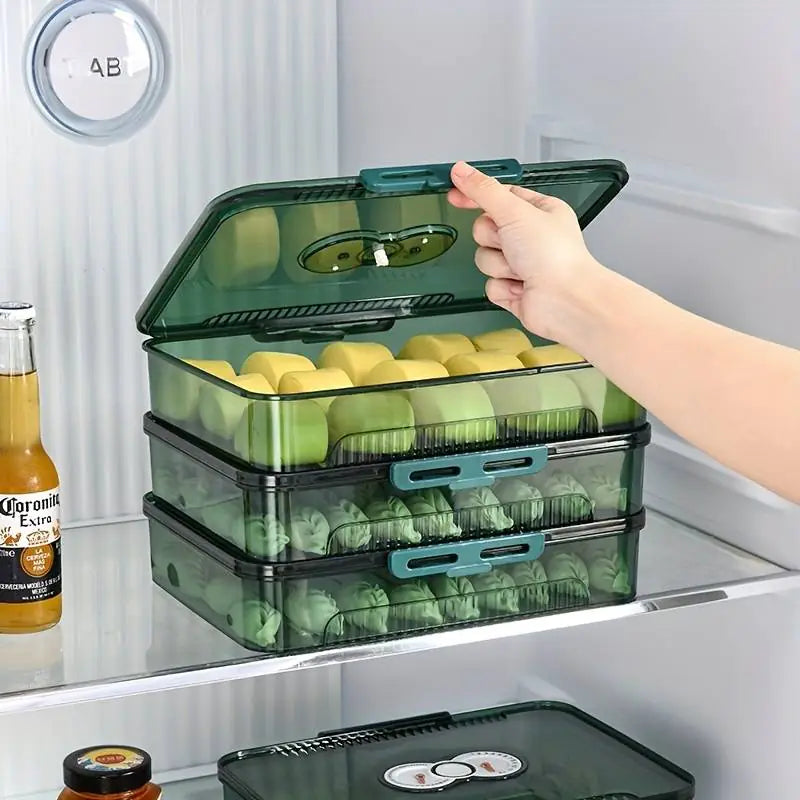 Caja Transparente para Almacenamiento de comida